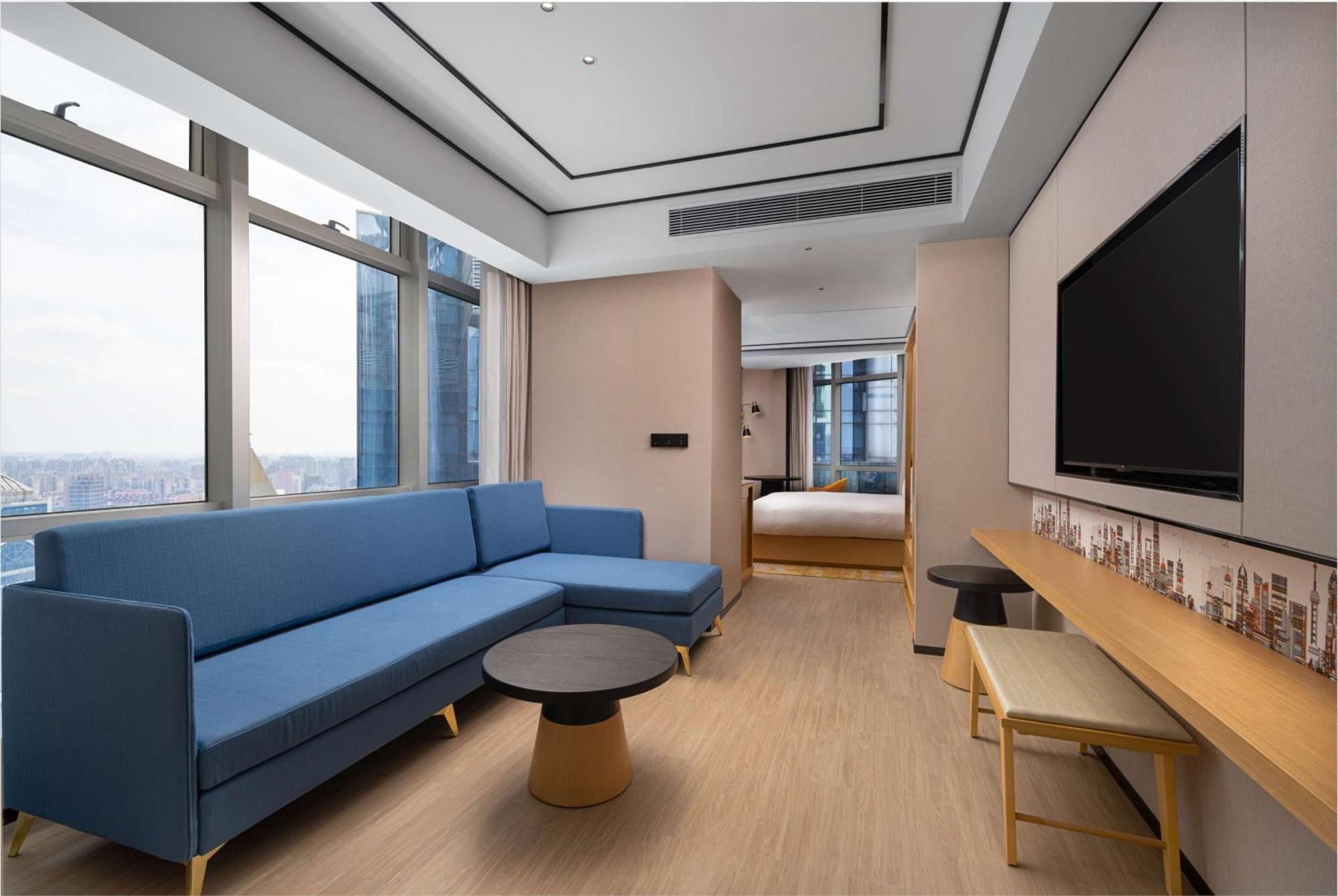 Hilton Garden Inn Shanghai Lujiazui المظهر الخارجي الصورة