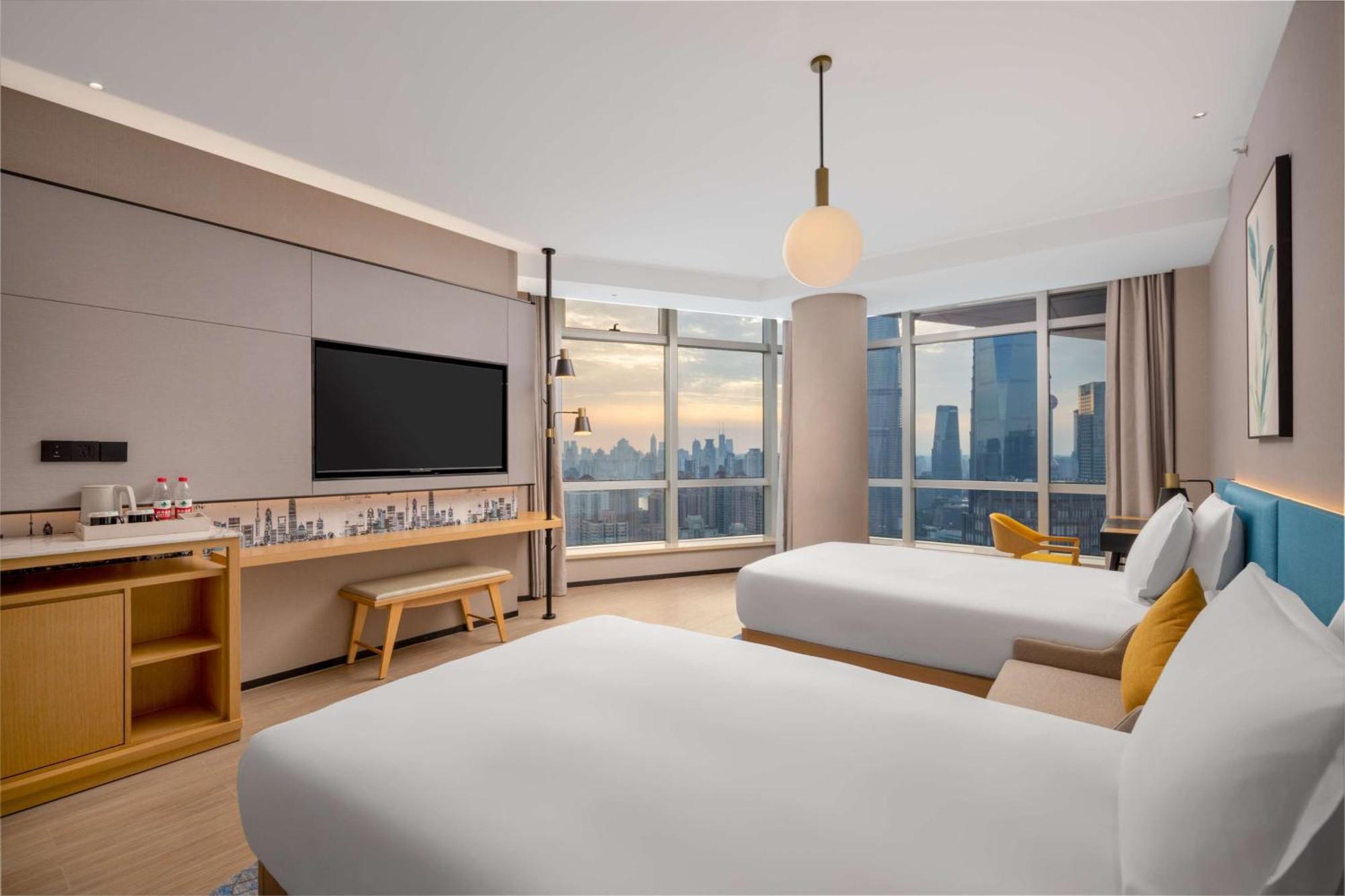 Hilton Garden Inn Shanghai Lujiazui المظهر الخارجي الصورة