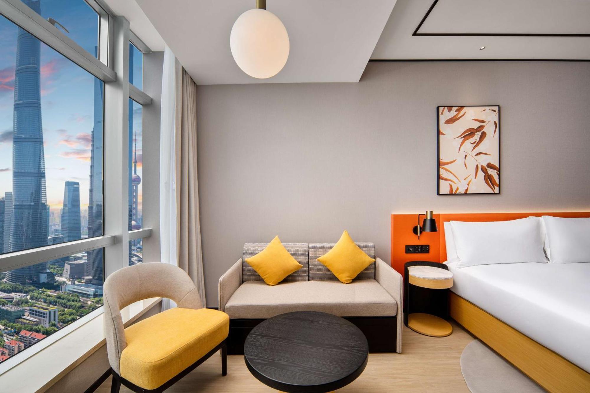 Hilton Garden Inn Shanghai Lujiazui المظهر الخارجي الصورة
